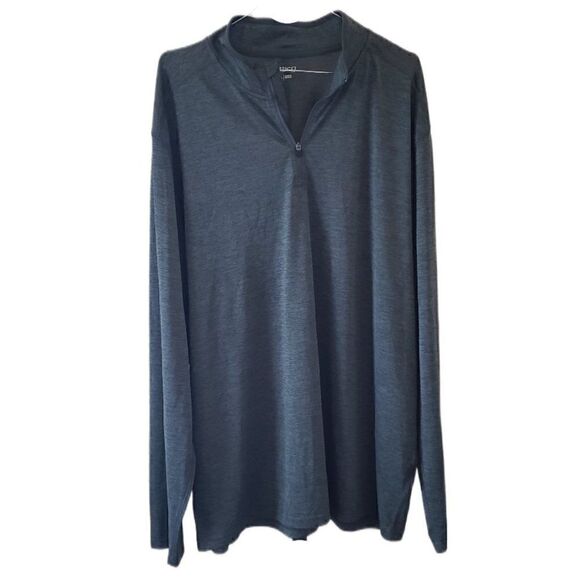 BCG Men's Green Long Sleeve 1/4 Zip" Pullover - Picture 1 of 3